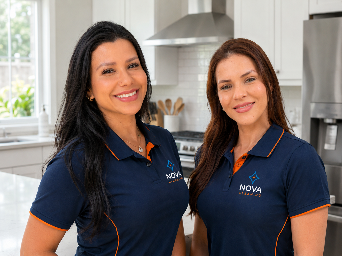 Nova Cleaning professional team at work in a Delaware home